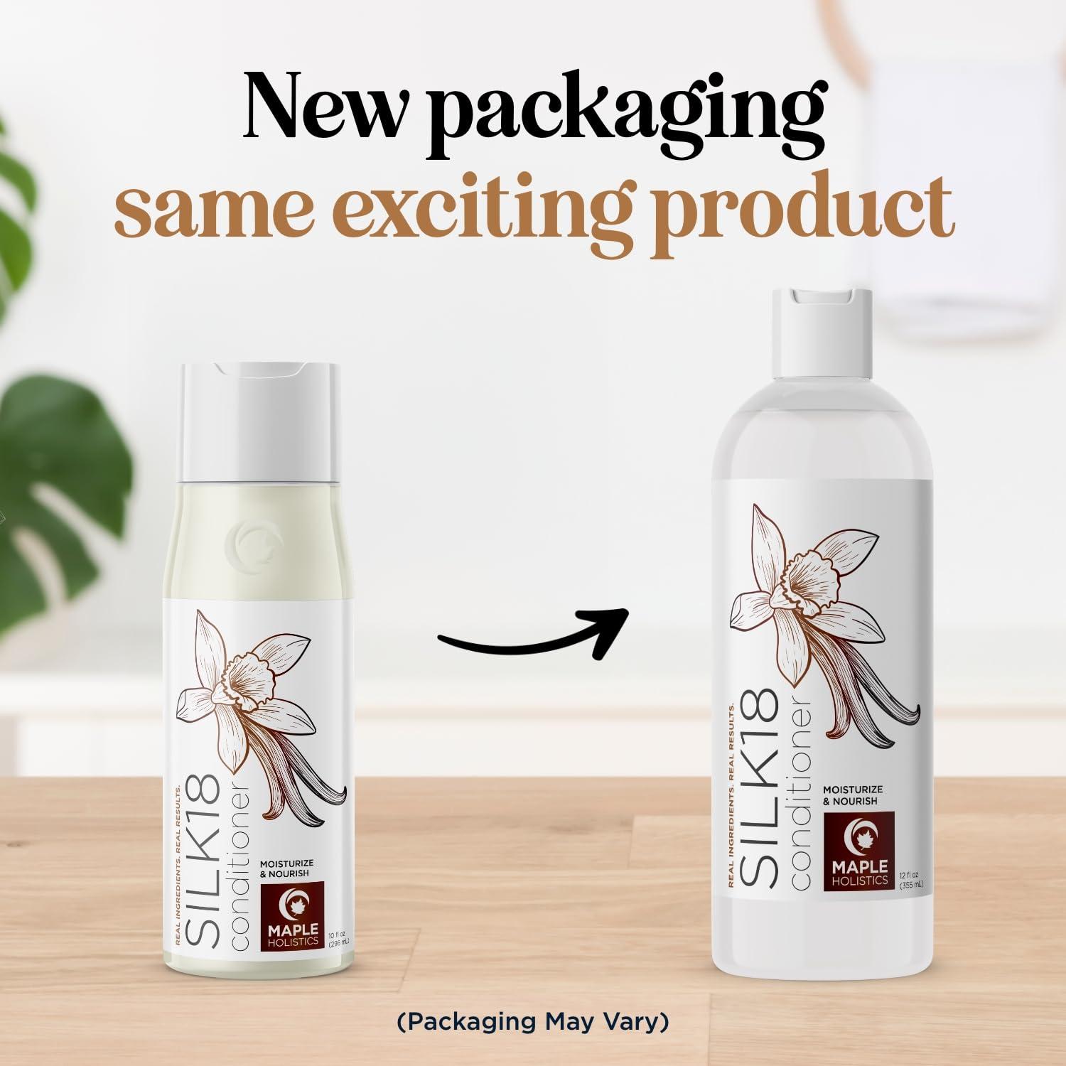 image:imageSilk Protein Conditioner for Damaged Hair Ultra Moisturizing Conditioner for Dry Hair with Deeply Nourishing Shea Butter Argan Oil Green Tea amp Aloe Helps Define Curls amp Control Frizz 16 Fl OzVanilla