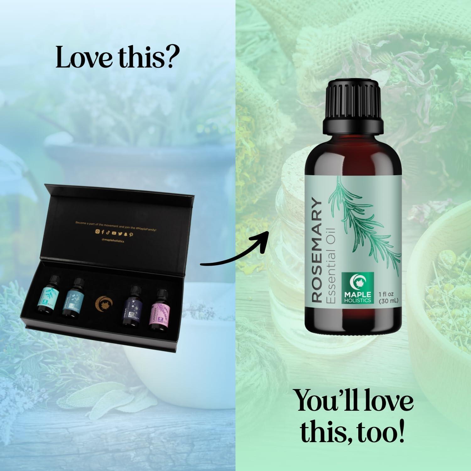 image:imageSleep Essential Oils for Diffuser Premium Aromatherapy Essential Oil Gift Set with 4 Calming Essential Oils for Diffuser Candles Baths DIYs amp More Relaxing Essential Oils Set 4 Pack 1oz EachAromatherapy set
