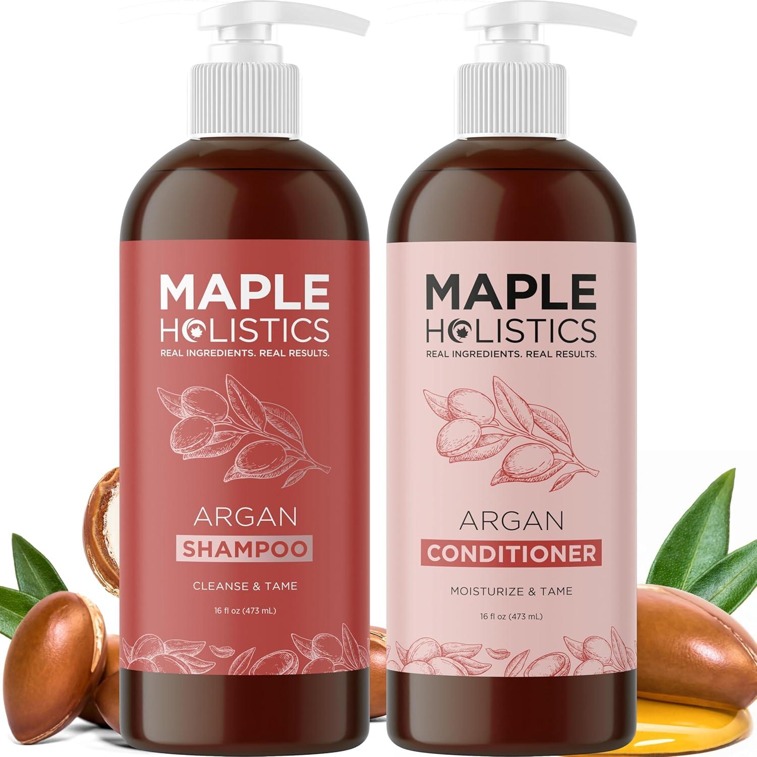 image:imageSulfate Free Hard Water Shampoo and Conditioner Hard Water Hair Treatments of Product and Minerals with Five Mint Essential Oils for Replenishing Hydration and Hair Shine Paraben amp Cruelty FreeArgan