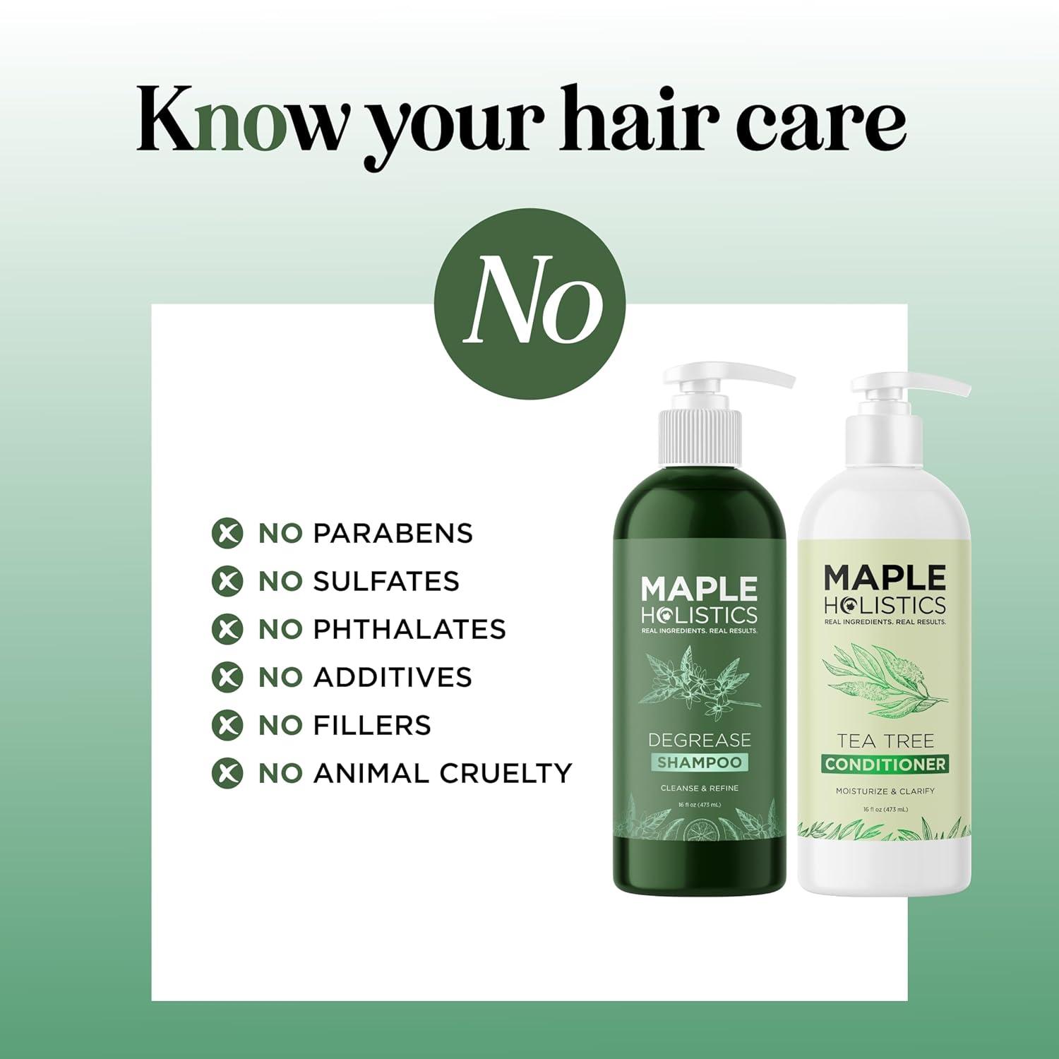 image:imageSulfate Free Hard Water Shampoo and Conditioner Hard Water Hair Treatments of Product and Minerals with Five Mint Essential Oils for Replenishing Hydration and Hair Shine Paraben amp Cruelty FreeTea Tree Degrease