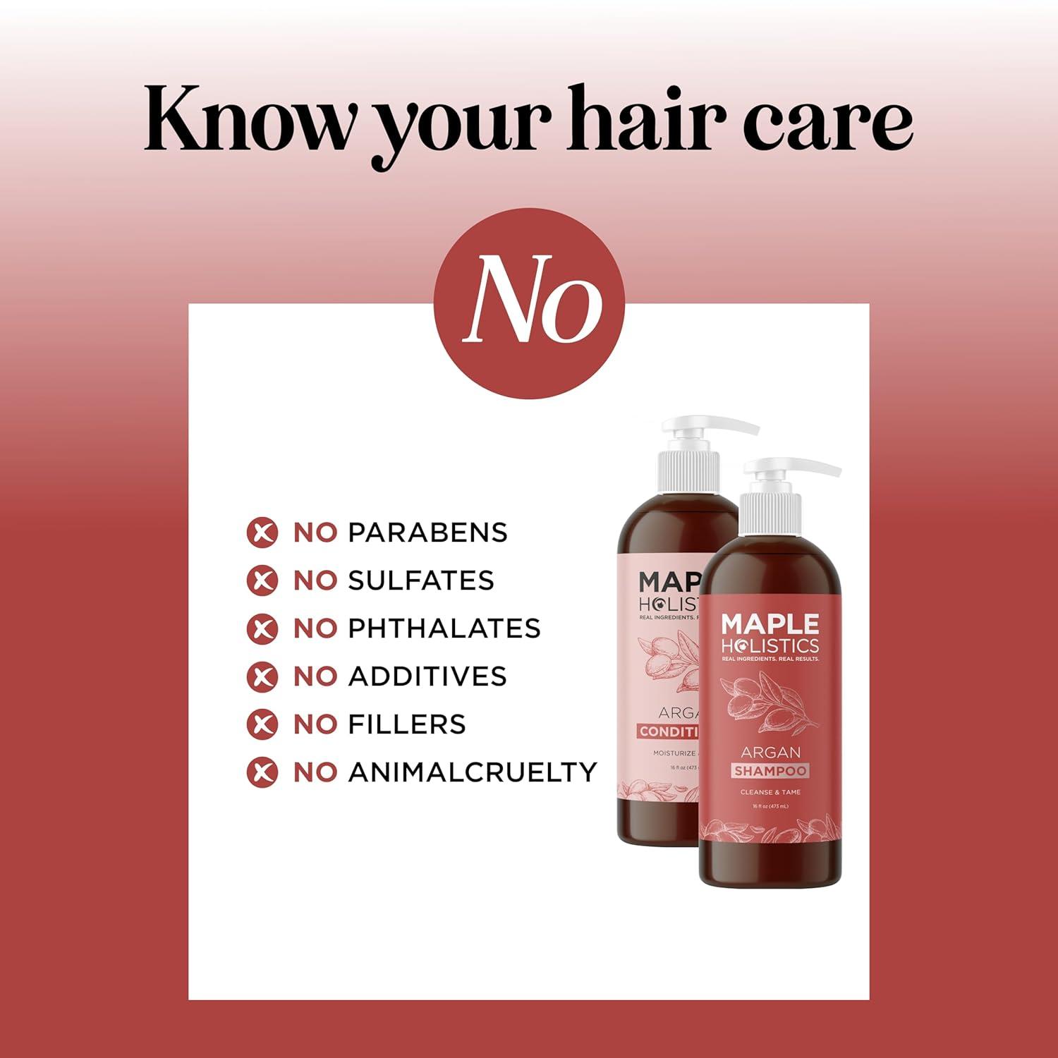 image:imageSulfate Free Hard Water Shampoo and Conditioner Hard Water Hair Treatments of Product and Minerals with Five Mint Essential Oils for Replenishing Hydration and Hair Shine Paraben amp Cruelty FreeArgan