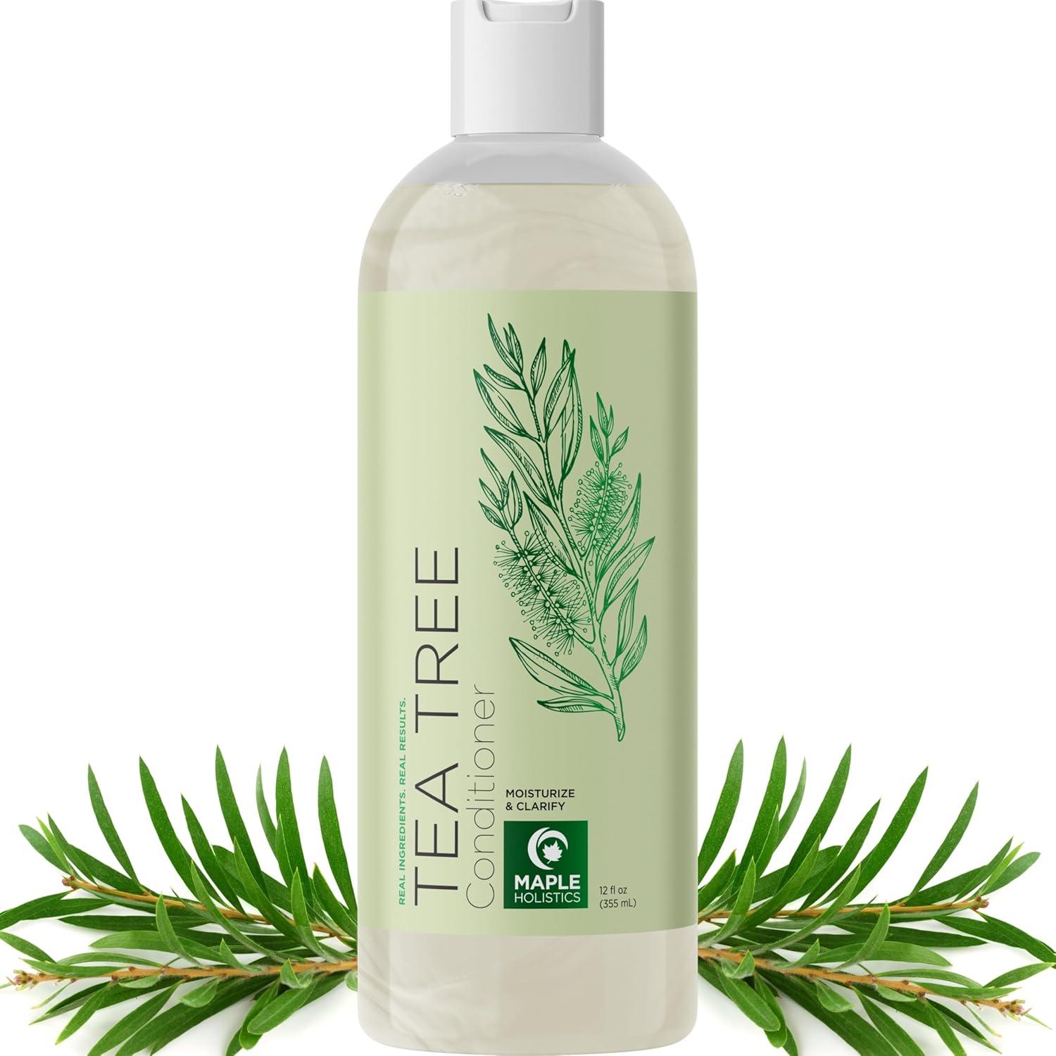 image:imageTea Tree Conditioner for Dry Hair Tea Tree Oil Conditioner for Damaged Dry Hair and Cleansing Conditioner for Dry Scalp Care Sulfate Free Conditioner with Nourishing Tea Tree Oil for Hair CareTea Tree Oil