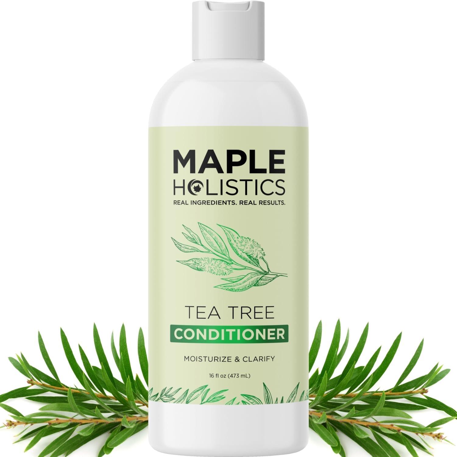 image:imageTea Tree Conditioner for Dry Hair Tea Tree Oil Conditioner for Damaged Dry Hair and Cleansing Conditioner for Dry Scalp Care Sulfate Free Conditioner with Nourishing Tea Tree Oil for Hair CareTea Tree Oil