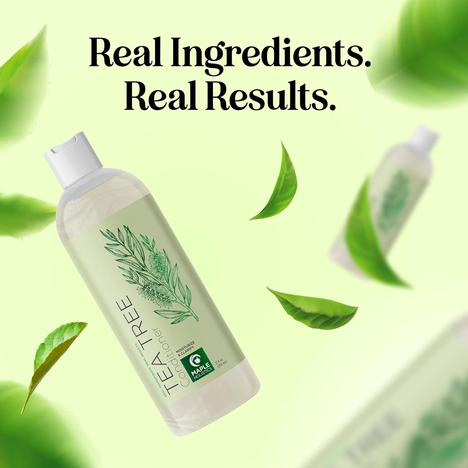image:imageTea Tree Conditioner for Dry Hair Tea Tree Oil Conditioner for Damaged Dry Hair and Cleansing Conditioner for Dry Scalp Care Sulfate Free Conditioner with Nourishing Tea Tree Oil for Hair CareTea Tree Oil