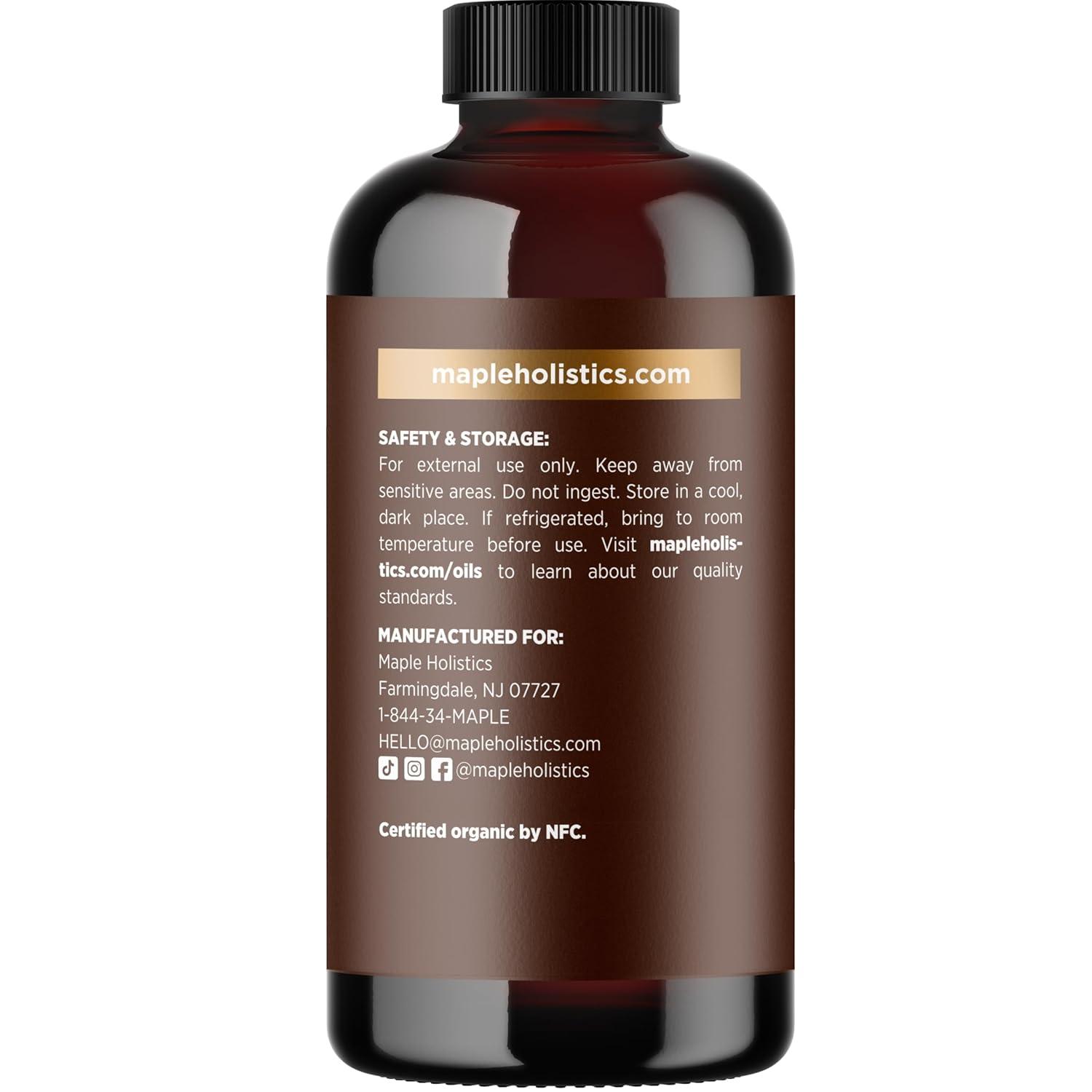image:imageUSDA Organic Sweet Almond Oil Pure Cold Pressed Organic Almond Oil for Skin Hair and Nails Moisturizing Organic Body Oil for Women and Men plus Carrier Oil for Essential Oils Mixing 16ozCastor