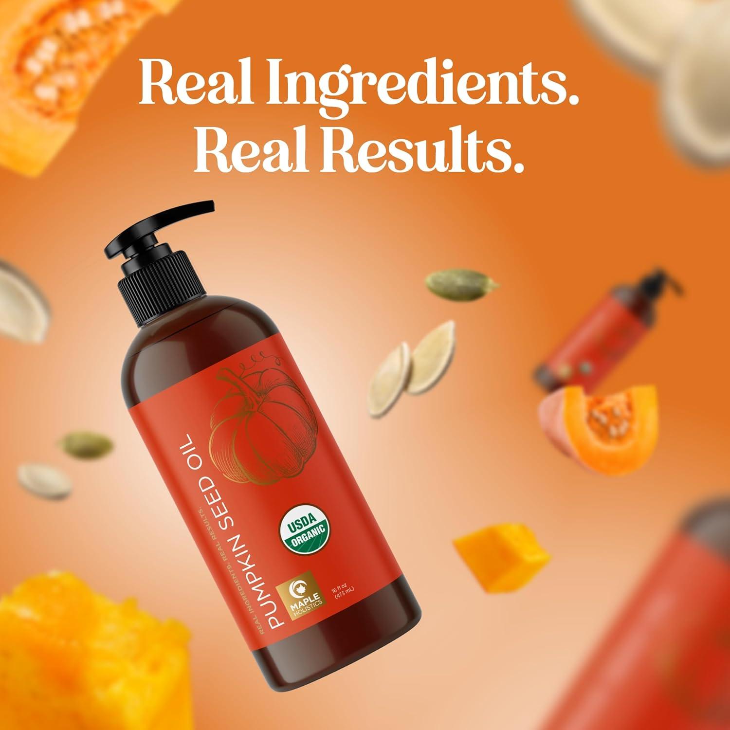 image:imageUSDA Organic Sweet Almond Oil Pure Cold Pressed Organic Almond Oil for Skin Hair and Nails Moisturizing Organic Body Oil for Women and Men plus Carrier Oil for Essential Oils Mixing 16ozPumpkin