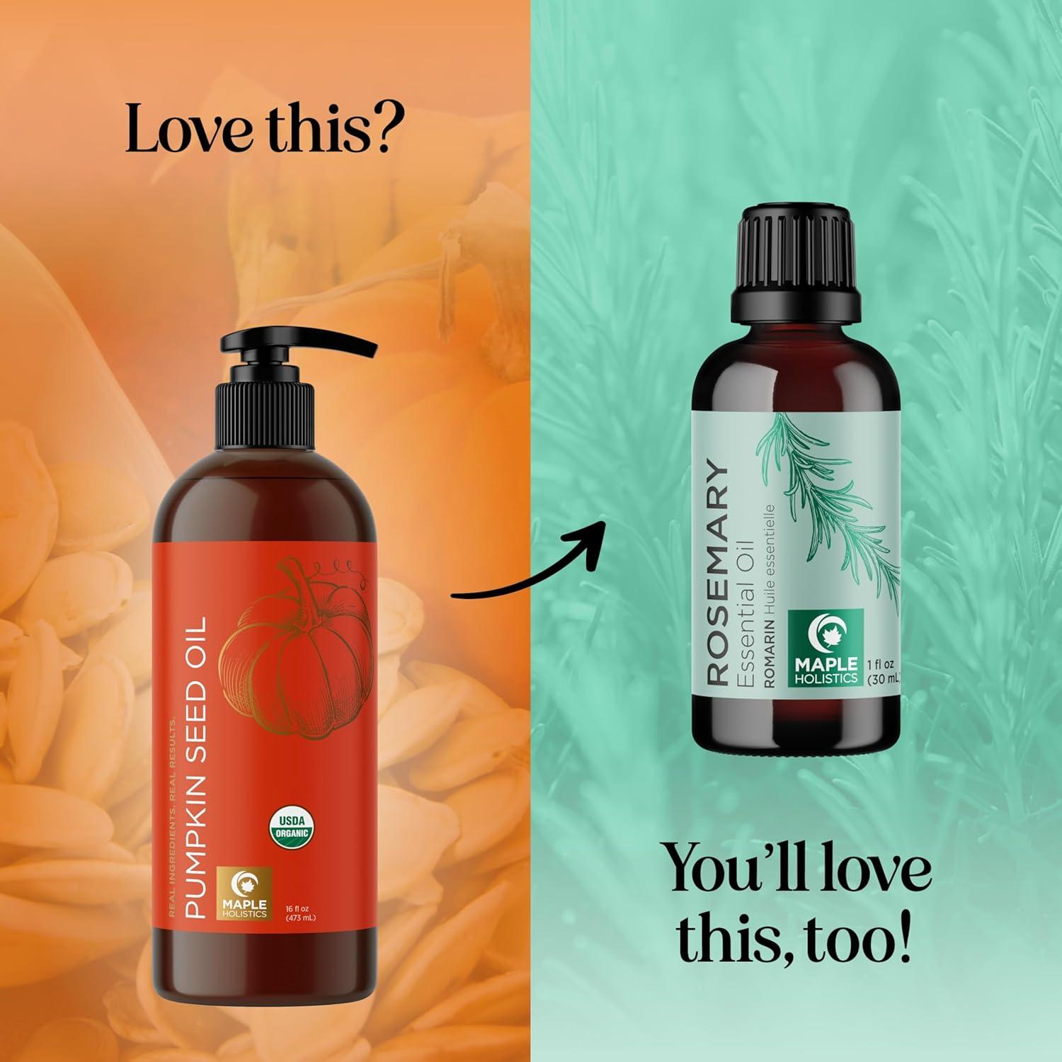 image:imageUSDA Organic Sweet Almond Oil Pure Cold Pressed Organic Almond Oil for Skin Hair and Nails Moisturizing Organic Body Oil for Women and Men plus Carrier Oil for Essential Oils Mixing 16ozPumpkin