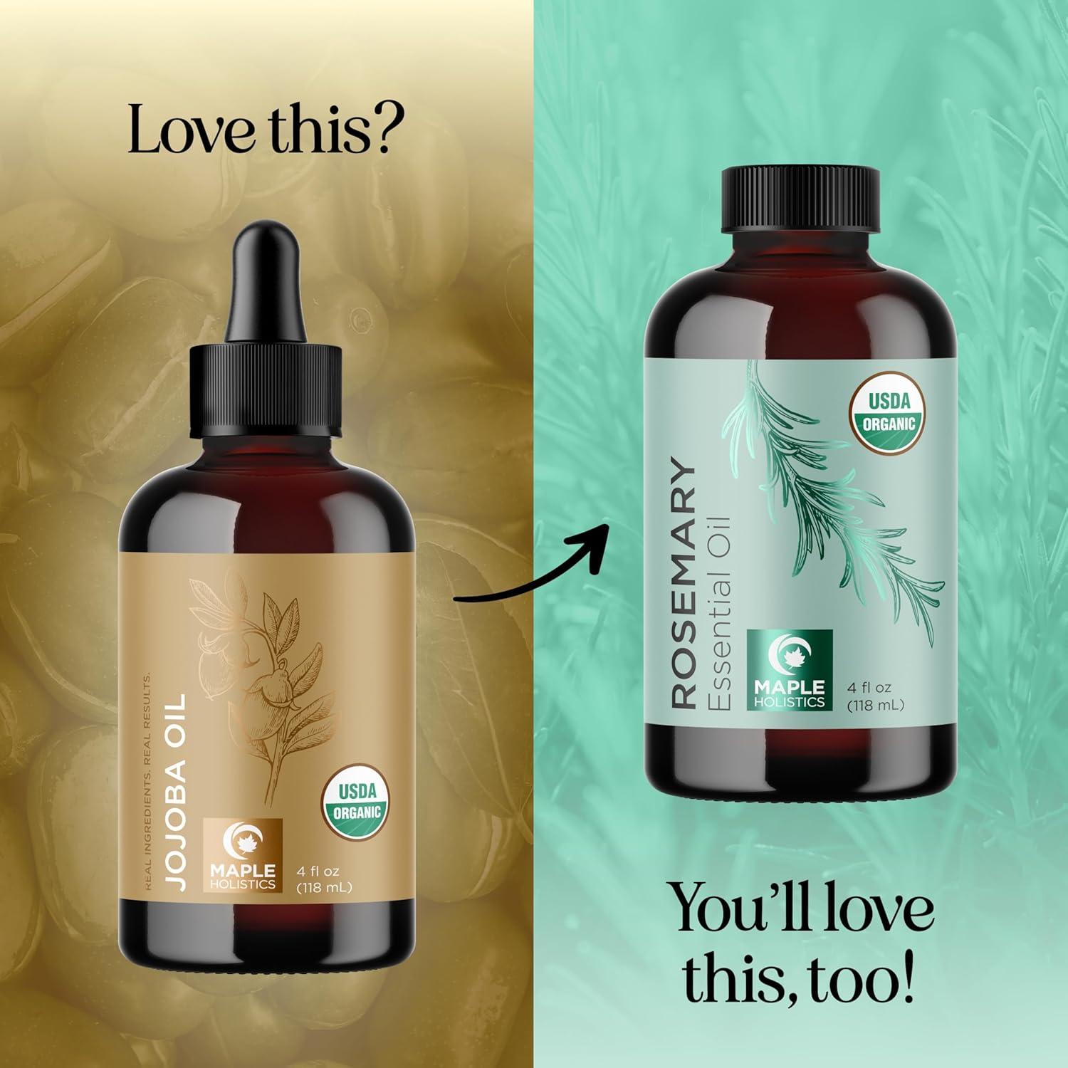 image:imageUSDA Organic Sweet Almond Oil Pure Cold Pressed Organic Almond Oil for Skin Hair and Nails Moisturizing Organic Body Oil for Women and Men plus Carrier Oil for Essential Oils Mixing 16ozJojoba
