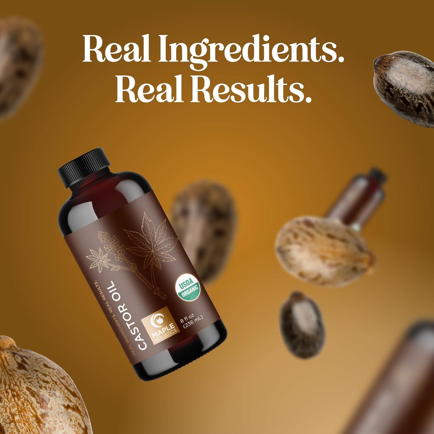 image:imageUSDA Organic Sweet Almond Oil Pure Cold Pressed Organic Almond Oil for Skin Hair and Nails Moisturizing Organic Body Oil for Women and Men plus Carrier Oil for Essential Oils Mixing 16ozCastor