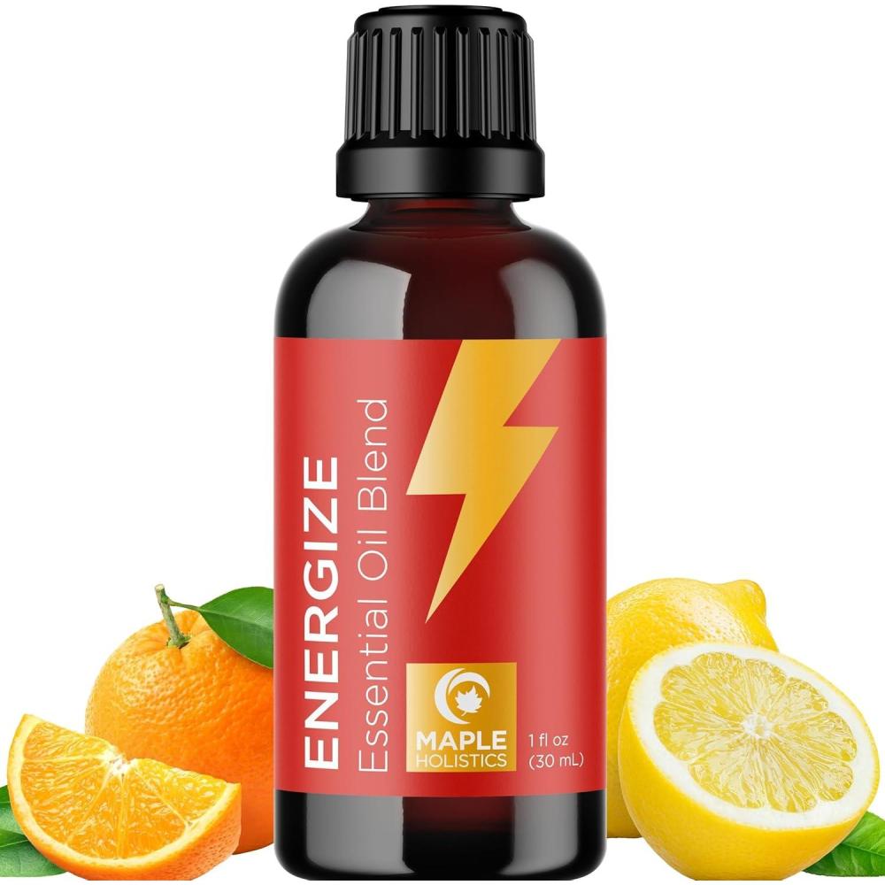 image:imageCitrus Essential Oils Blend for Diffuser Invigorating Citrus Oil Diffuser Essential Oils with Energizing Lemon Orange and Lime Essential Oil Pure Aromatherapy Oils for Diffuser Citrus Blend OilEnergize