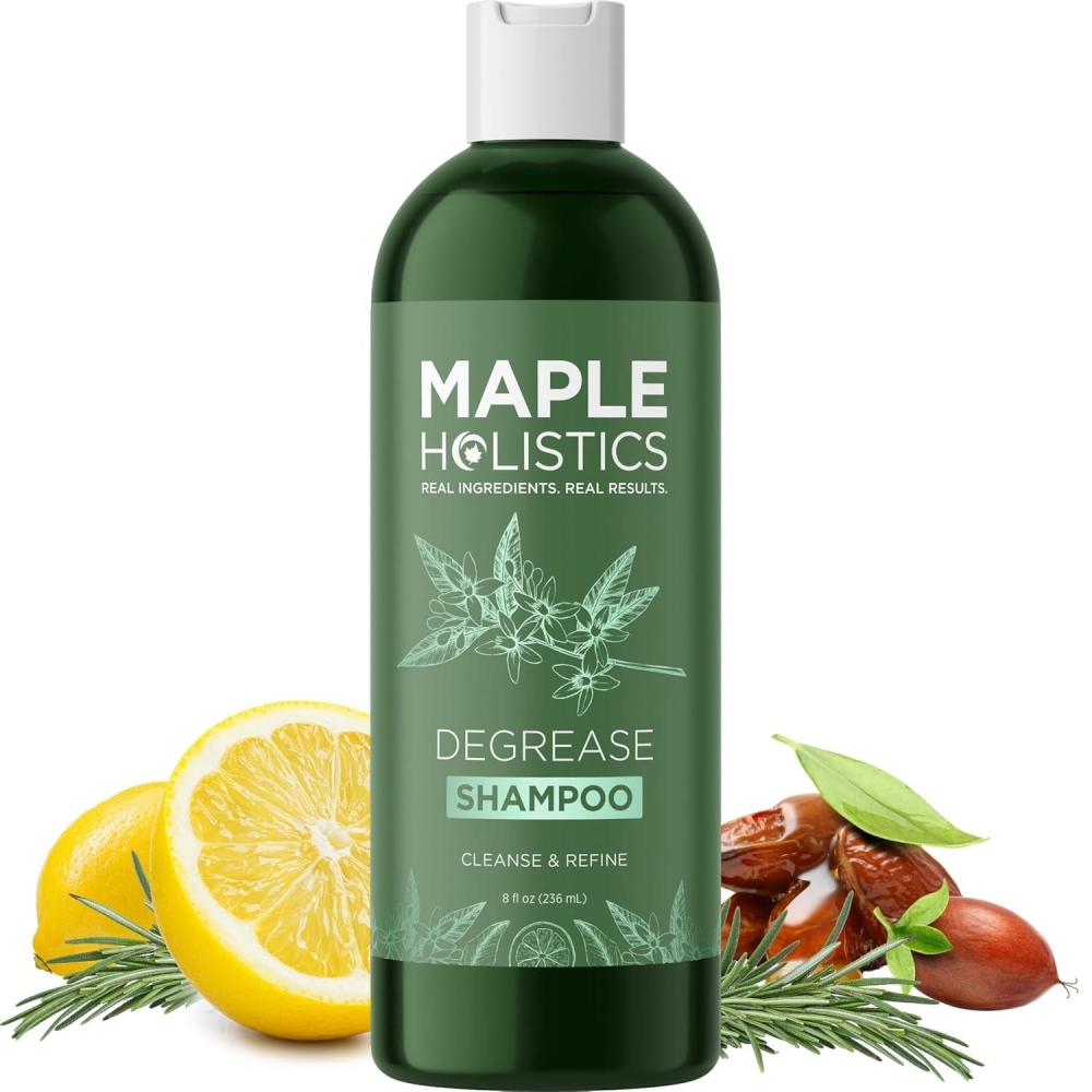image:imageClarifying Shampoo for Oily Hair and Scalp Deep Cleansing Shampoo Build Up Remover with Rosemary Oil Degrease Shampoo for Greasy Hair amp Scalp Vegan Color Safe Sulfate amp Paraben Free 2 PackLemon Oil