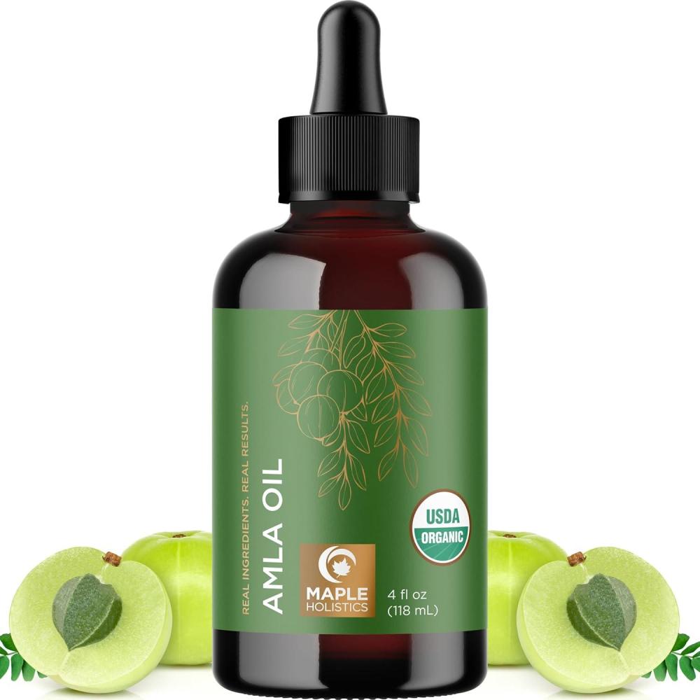 image:imagePumpkin Seed Oil Organic Certified 100 Pure Organic Pumpkin Seed Oil for Hair and Anti Aging Face Oil USDA Organic Hair Oil for Dry Hair and Volume Virgin Cold Pressed amp Unrefined 16ozAmla