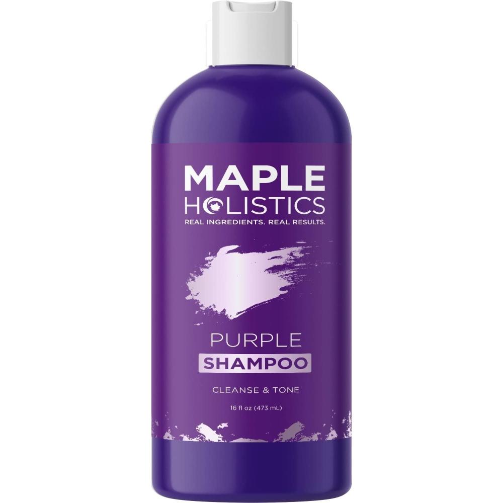 image:imagePurple Shampoo Blonde Hair Toner Sulfate Free Shampoo for Color Treated Hair plus Blonde Shampoo for Brassiness and Yellow Tones Hair Toner for Bleached Hair Made with Cleansing Natural Oils 16oz