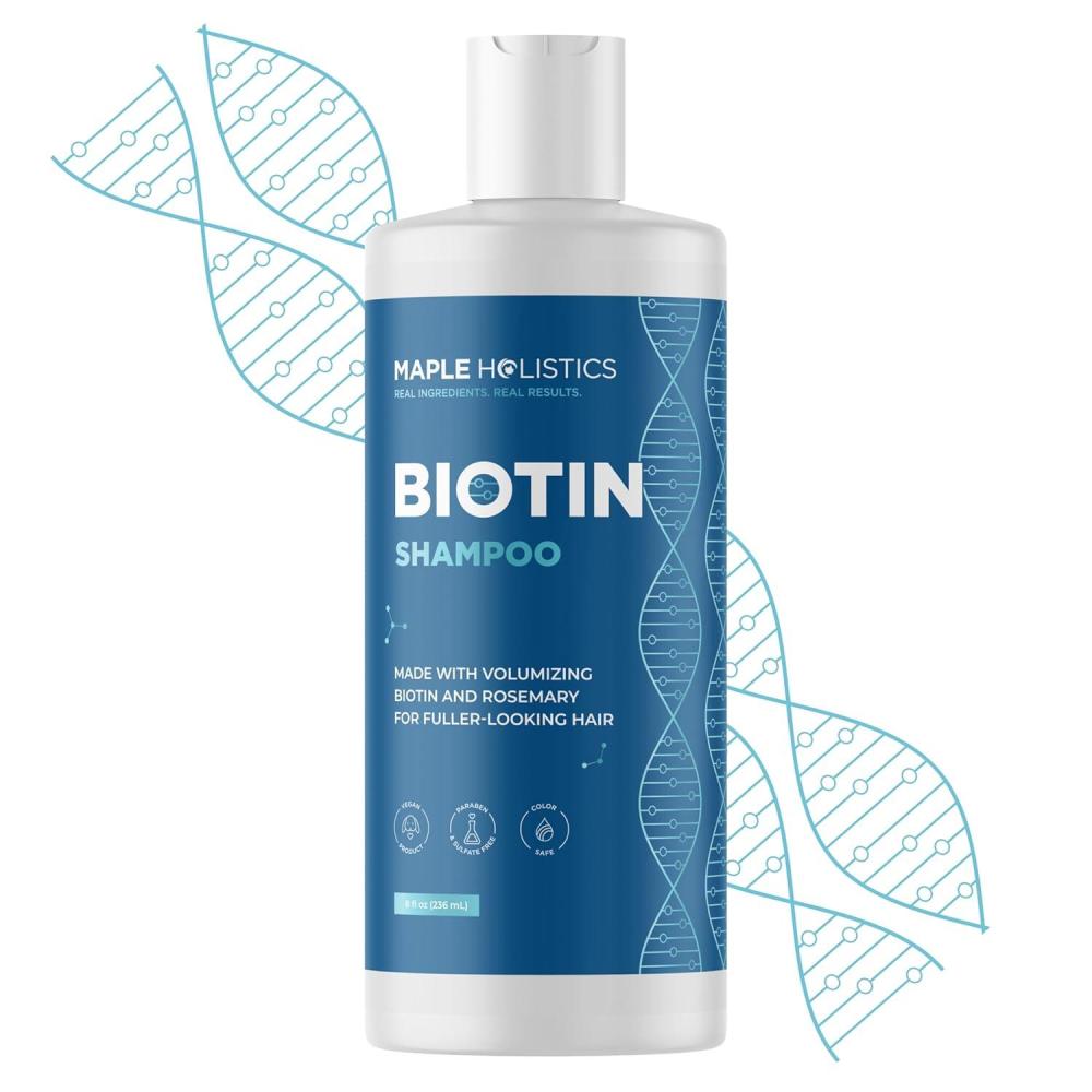 image:imageRosemary and Biotin Shampoo for Thinning Hair Vegan Volumizing Shampoo for Fine Hair with B Vitamins Argan Oil amp Tea Tree Essential Oil Paraben Silicone and Sulfate Free Vegan Formula 2 PackSandalwood