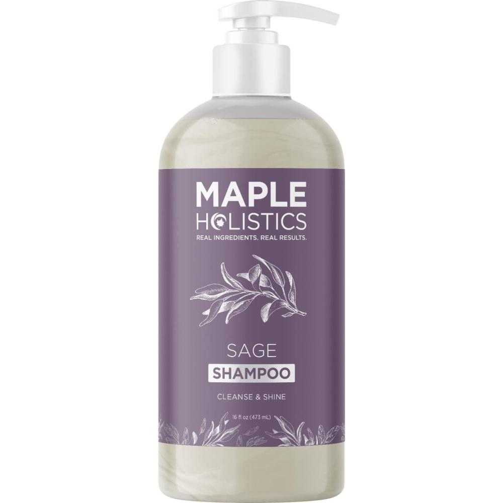 image:imageSage and Rosemary Shampoo Sulfate Free Ultra Clarifying Shampoo for Build Up and Dry Scalp Treatment with Cleansing Essential Oils for Hair Sulfate Free Shampoo for All Hair Types with Sage Oilsage