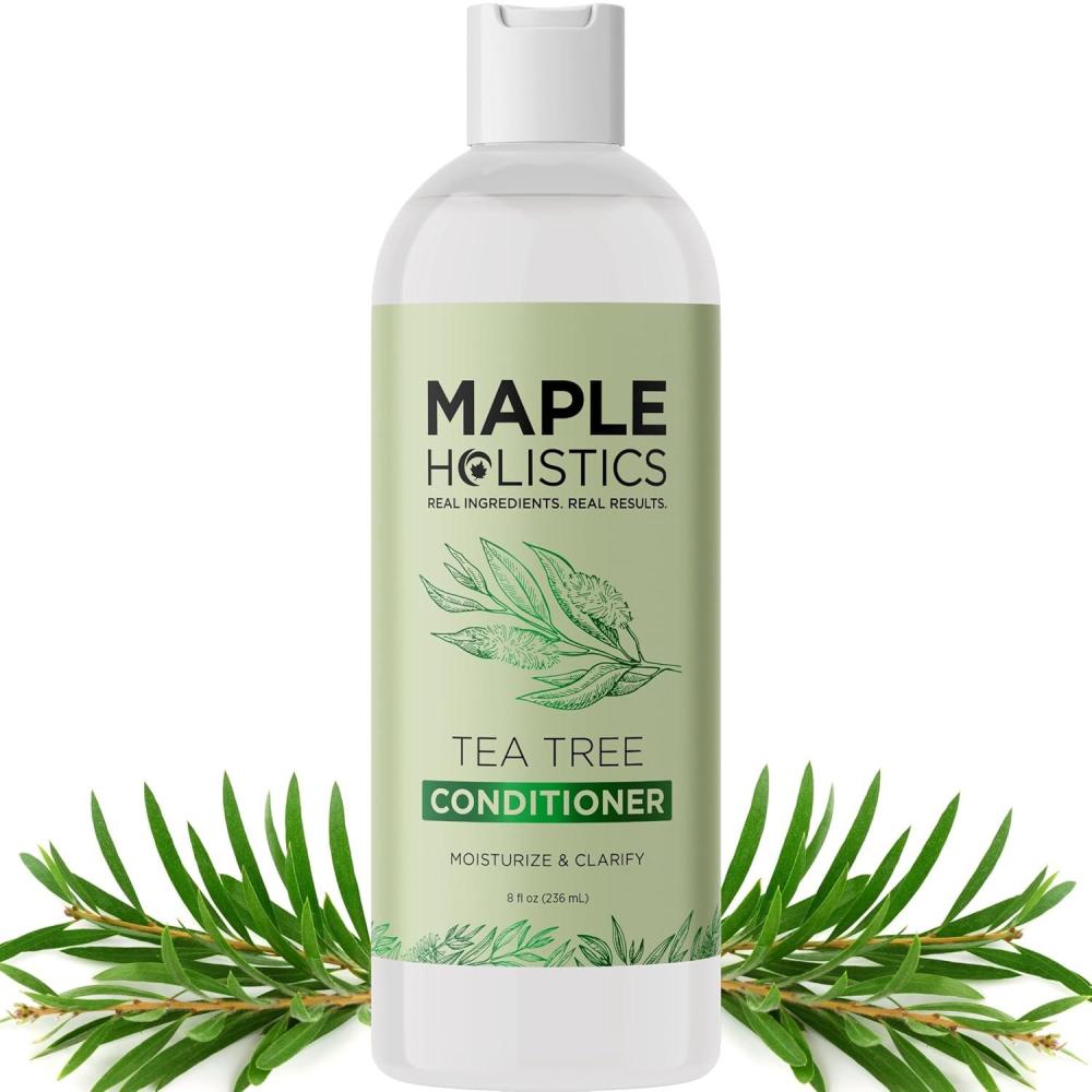 image:imageTea Tree Conditioner for Dry Hair Tea Tree Oil Conditioner for Damaged Dry Hair and Cleansing Conditioner for Dry Scalp Care Sulfate Free Conditioner with Nourishing Tea Tree Oil for Hair CareTea Tree Oil
