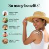 After Sun Lotion with Aloe Vera – Ultra Cooling Aloe Vera for Sunburn Hydration with Cocoa Butter & Rosehip Oil – Hydrating Aloe Lotion After Sun Moisturizer for Dry Skin with Hyaluronic Acid(Lotion)