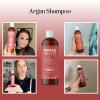 Argan Oil Shampoo for Dry Hair – Sulfate Free Shampoo for Damaged Hair and Frizz with Argan Oil for Hair – Volumizing Shampoo for Hair Shine and Volume Featuring Ultra Moisturizing Natural Oils(Vanilla Honey)