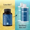 Biotin 10000mcg and Collagen Supplement – Hair Growth Supplement with Saw Palmetto for Women & Men – Horsetail Biotin Collagen Keratin and More DHT Blocker Hair Growth Vitamins for Women & Men 1 Month(60 Count (Pack of 1))