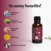 Breathe Essential Oil for Diffuser – Invigorating and Refreshing Breathe Essential Oil Blend with Eucalyptus Peppermint Tea Tree and Mint for Diffusers for Home and Shower Aromatherapy (1 Fl Oz)(Entice)