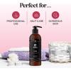 Calming Massage Oil for Massage Therapy – Home Spa Full Body Massage Oil for Sore Muscles for Pro or Home Use with Moisturizing Sweet Almond Oil and Lavender Essential Oil – Non Greasy or Staining(Herbal)