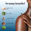 Calming Massage Oil for Massage Therapy – Home Spa Full Body Massage Oil for Sore Muscles for Pro or Home Use with Moisturizing Sweet Almond Oil and Lavender Essential Oil – Non Greasy or Staining(Herbal Citrus)