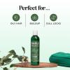 Clarifying Shampoo for Oily Hair and Scalp – Deep Cleansing Shampoo Build Up Remover with Rosemary Oil – Degrease Shampoo for Greasy Hair & Scalp – Vegan Color Safe Sulfate & Paraben Free (2 Pack)(Lemon Oil)
