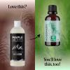 Cleansing Shampoo for Dry Scalp Care – Cedarwood and Rosemary Shampoo for Men and Flaky Scalp Moisturizer with Tea Tree Oil for Oily Scalp – Deep Clarifying Shampoo for Build Up with Rosemary Oil(Cedarwood)