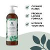 Cleansing and Moisturizing Hand Soap Liquid – Sulfate Free Tea Tree Oil Hand Wash Soap and Peppermint Oil Liquid Hand Soap Moisturizing Blend – Luxuriously Scented Bathroom and Kitchen Hand Soap