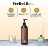 Cold Pressed Sweet Almond Oil – Pure Sweet Almond Oil for Skin Care and Moisturizing Body Oil for Men and Women – Carrier Oil for Essential Oils Mixing for Hair Skin and Nails DIY Beauty Products 16oz(Almond)