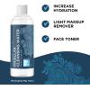 Gentle Micellar Cleansing Water with Lavender – Micellar Water Makeup Remover Liquid Lash Cleanser and Pore Cleanser for All Skin Types – Alcohol Free Hydrating Toner for Face Care 2 Pack Set