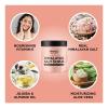 Himalayan Salt Exfoliating Body Scrub – Pink Himalayan Salt Scrub Body Exfoliator with Nourishing Body Oils Hydrolyzed Collagen and Lychee Fruit Essential Oil for Legs Thighs Butt and Full Body Care