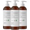 Lemon Verbena Hand Soap Liquid – Premium Aromatherapy Lemon hand soap with Tea Tree Oil and Vitamin E for Bathroom and Kitchen – Sulfate Free Gentle Cleansing Hand Wash Soap for Kids and Adults 3-Pack