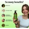 Luxurious Vanilla Massage Oil for Couples – Easy Glide Non Greasy Sweet Vanilla Sensual Massage Oils for Date Night with Silky Smooth Sweet Almond Oil Coconut and Jojoba – Vegan Non GMO & Gluten Free(Tropical)