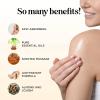 Mango Sensual Massage Oil for Couples – Alluring Tropical Full Body Massage Oil for Date Night and Nourishing Body Moisturizer with Sweet Almond – Vegan Non Staining Non Greasy Smooth Gliding Formula(Flirty Vanilla)