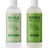 Maple Holistics Shampoo Conditioner and Body Wash Set – Tea Tree Essential Oil for Dry Skin Scalp and Hair Care – Moisturizing Sulfate Free Shower Set for Men and Women