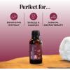 Mint Essential Oil Blend for Diffuser – Refreshing Mint Oil Diffuser Essential Oils with Cooling Peppermint Spearmint Bergamot and Eucalyptus Oils – Pure Aromatherapy Oils for Diffuser(Entice)