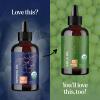 Pumpkin Seed Oil Organic Certified – 100% Pure Organic Pumpkin Seed Oil for Hair and Anti Aging Face Oil – USDA Organic Hair Oil for Dry Hair and Volume – Virgin Cold Pressed & Unrefined (16oz)(Unscented)
