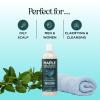 Rosemary Tea Tree Mint Shampoo – Clarifying Shampoo for Build Up and Flakes with Deep Cleansing Peppermint Oil and Tea Tree Essential Oil for Dry Scalp Treatment – Paraben & Sulfate Free (8oz)(16 Fl Oz (Pack of 1))