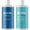 Shampoo Conditioner and Body Wash Set – Volumizing Biotin Shampoo and Conditioner and Hydrating Tea Tree Body Wash – Moisturizing Sulfate Free Shower Set Infused with Natural Oils for Men and Women