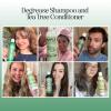 Sulfate Free Hard Water Shampoo and Conditioner – Hard Water Hair Treatments of Product and Minerals with Five Mint Essential Oils for Replenishing Hydration and Hair Shine – Paraben & Cruelty Free(Tea Tree Degrease)