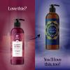 Tropical Sensual Massage Oil for Couples – Complete Relaxation Full Body Massage Oil for Date Night with Smooth Gliding Coconut and Sweet Almond Oil with Mango Scent – Non GMO Gluten Free and Vegan(Berry)