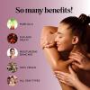 Tropical Sensual Massage Oil for Couples – Complete Relaxation Full Body Massage Oil for Date Night with Smooth Gliding Coconut and Sweet Almond Oil with Mango Scent – Non GMO Gluten Free and Vegan(Berry)