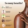 Tropical Sensual Massage Oil for Couples – Complete Relaxation Full Body Massage Oil for Date Night with Smooth Gliding Coconut and Sweet Almond Oil with Mango Scent – Non GMO Gluten Free and Vegan(Vanilla)