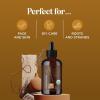 USDA Organic Sweet Almond Oil – Pure Cold Pressed Organic Almond Oil for Skin Hair and Nails – Moisturizing Organic Body Oil for Women and Men plus Carrier Oil for Essential Oils Mixing 16oz(Castor)