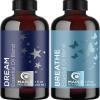Aromatherapy Essential Oils Blends Set – Dream and Breathe Essential Oil Set for Diffuser with Sleep and Relaxing Essential Oils for Diffusers Aromatherapy – Premium Essential Oils Set for Diffusers