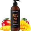 Mango Sensual Massage Oil for Couples – Alluring Tropical Full Body Massage Oil for Date Night and Nourishing Body Moisturizer with Sweet Almond – Vegan Non Staining Non Greasy Smooth Gliding Formula(Mango Passions)