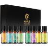 Mint Essential Oil Blend for Diffuser – Refreshing Mint Oil Diffuser Essential Oils with Cooling Peppermint Spearmint Bergamot and Eucalyptus Oils – Pure Aromatherapy Oils for Diffuser(Variety Set)