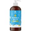 Sulfate Free Kids Bubble Bath – Relaxing Vanilla Lavender Bubble Bath for Toddlers with Nighttime Blend of Chamomile Oil and Calendula Oil – Extra Foamy Moisturizing Kids Bath Soap Liquid