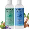 Sulfate Free Shampoo and Conditioner Set – Tea Tree Sage and Rosemary Shampoo and Conditioner for Dry Flaky Scalp Care – Deep Cleansing Color Safe Shampoo and Conditioner for Damaged Dry Hair Care(Tea Tree & Rosemary)